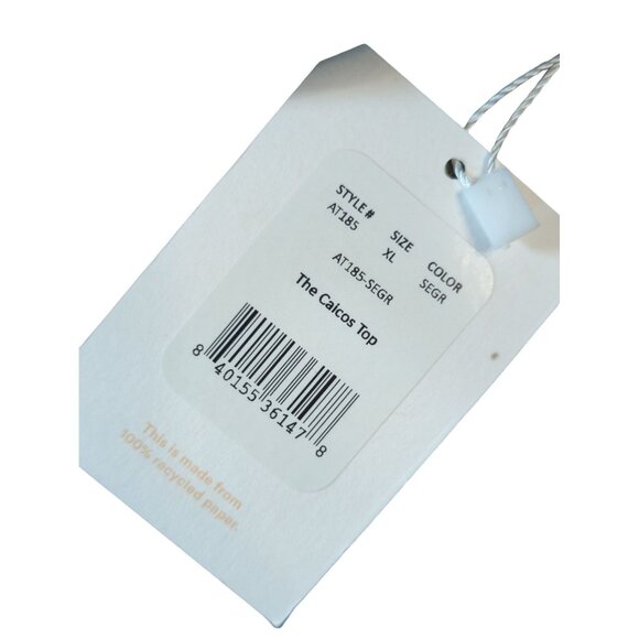 Andie Swim The Caicos Top Eco Nylon Seagrass Size XL - Picture 5 of 7